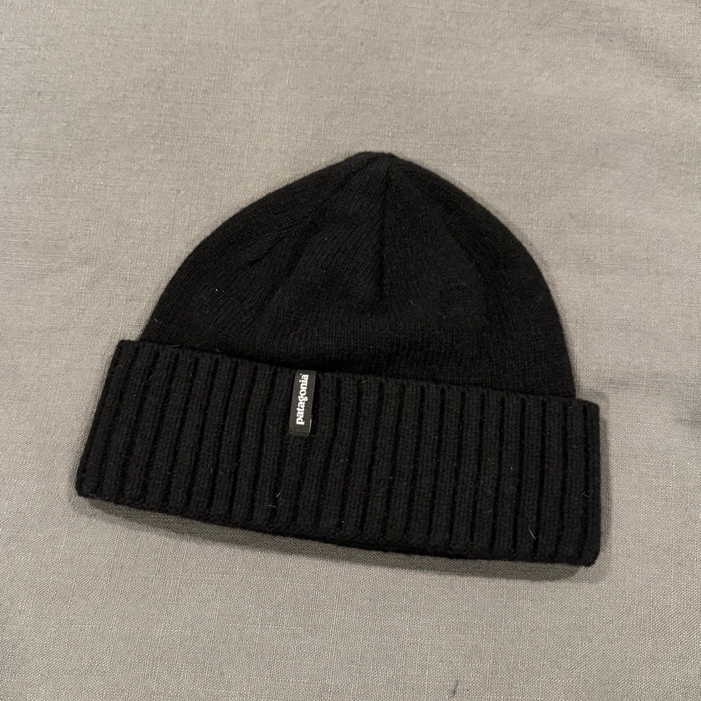 Patagonia Black Knit Beanie